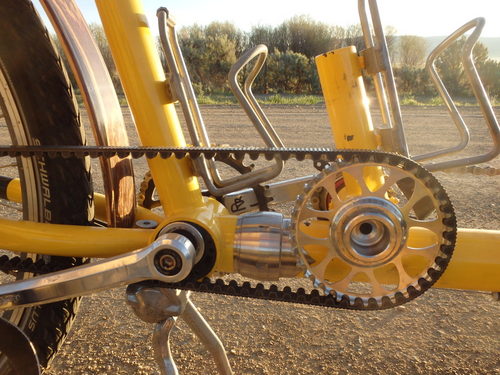 GDMBR: Tandem Bicycle's Gate's Carbon Belt Drive Configuration.